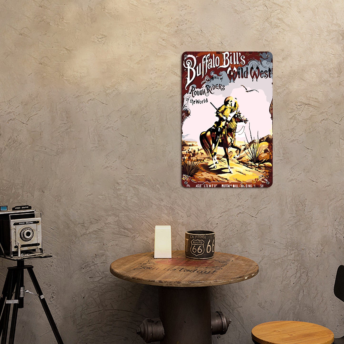 Vintage Metal Bar Art 22