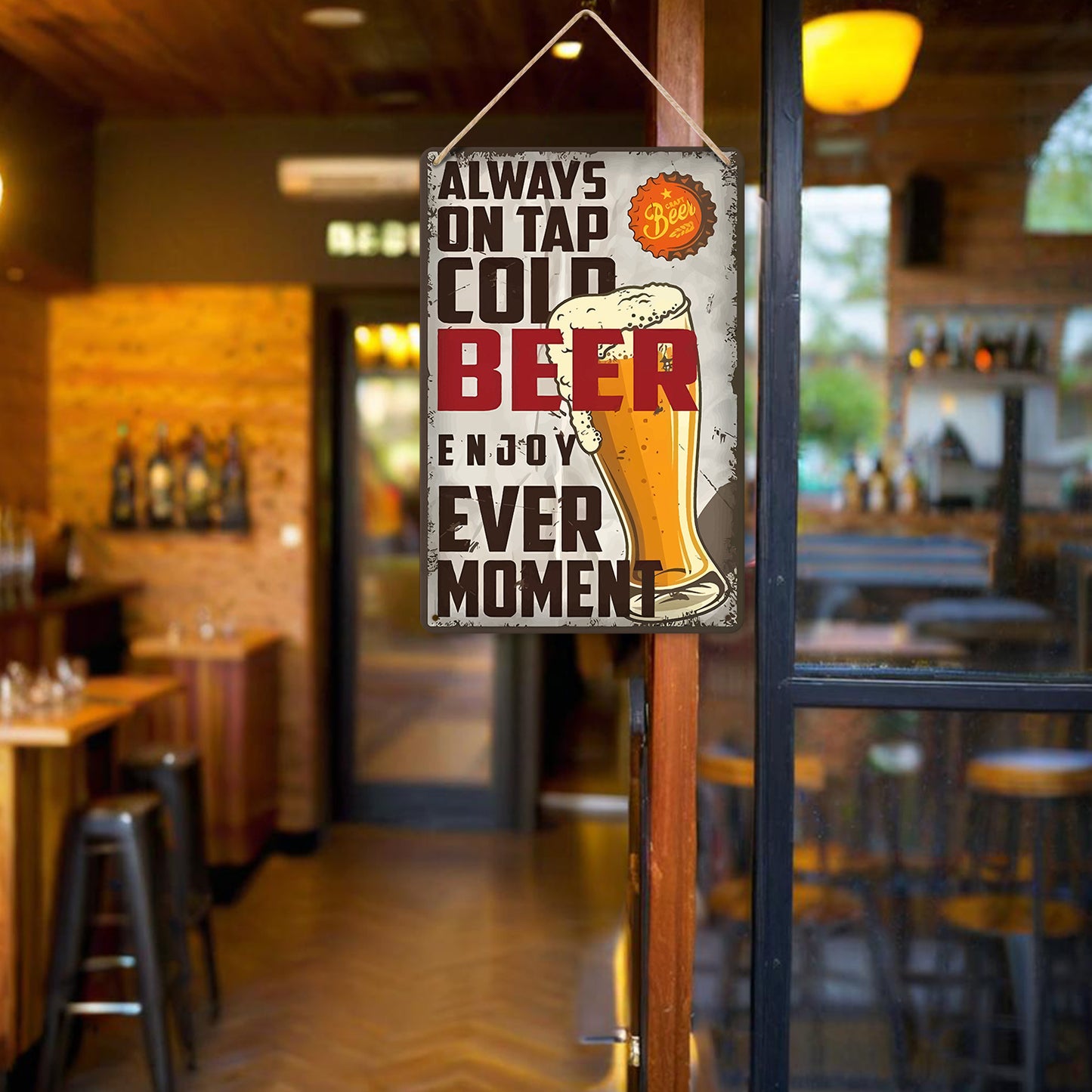 Vintage Metal Bar Art 8