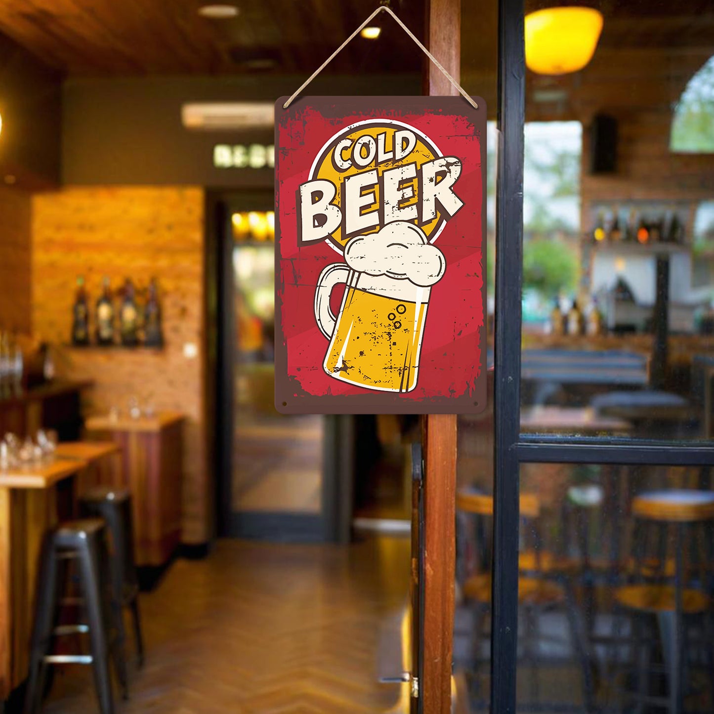 Vintage Metal Bar Art 6