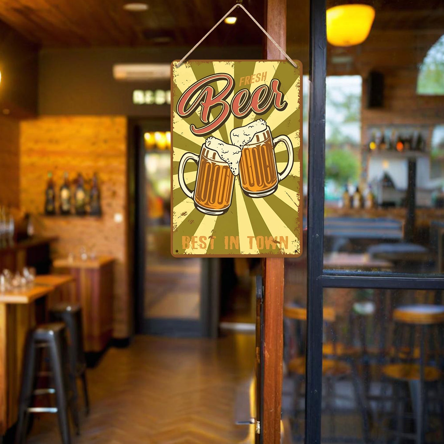 Vintage Metal Bar Art 10