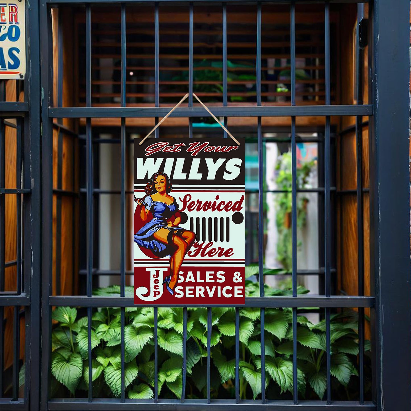 Vintage Metal Bar Art 21