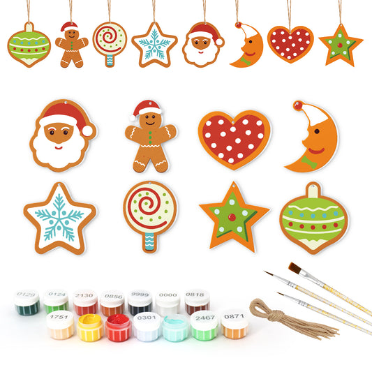 05 Christmas decoration 8pcs