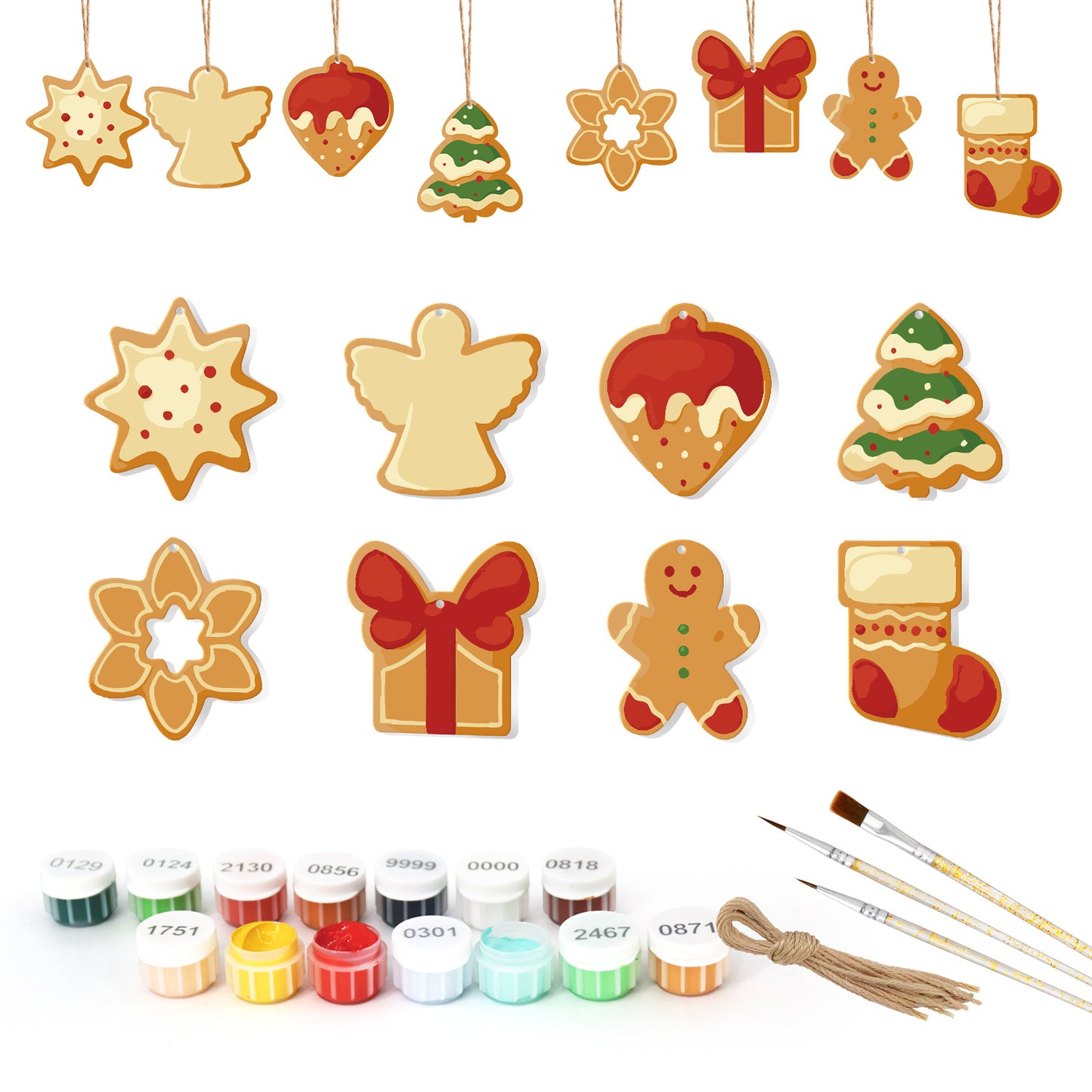 20 Christmas decoration 8pcs
