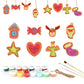 16 Christmas decoration 8pcs