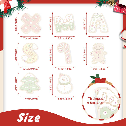 11 Christmas decoration 8pcs
