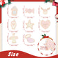 16 Christmas decoration 8pcs