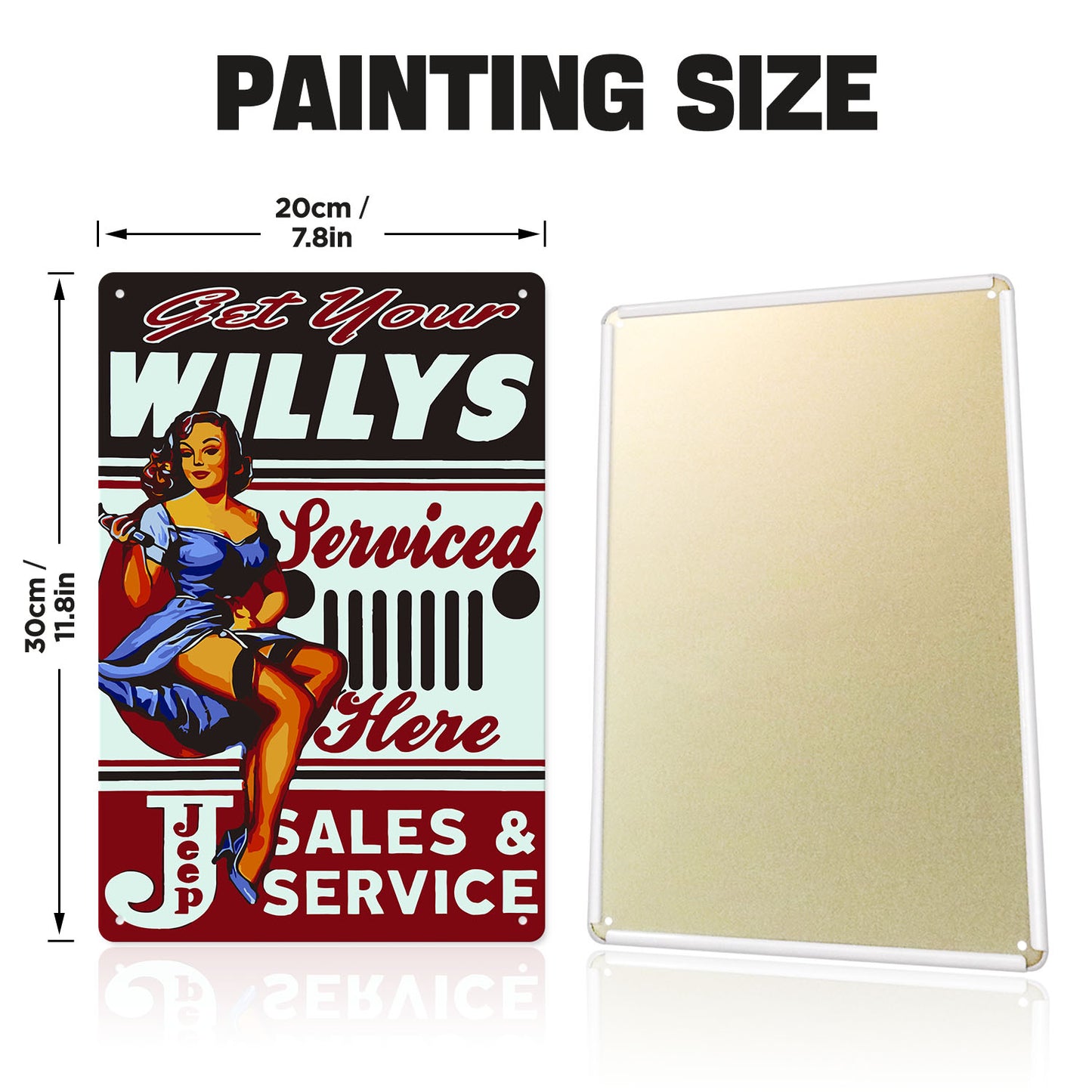 Vintage Metal Bar Art 21