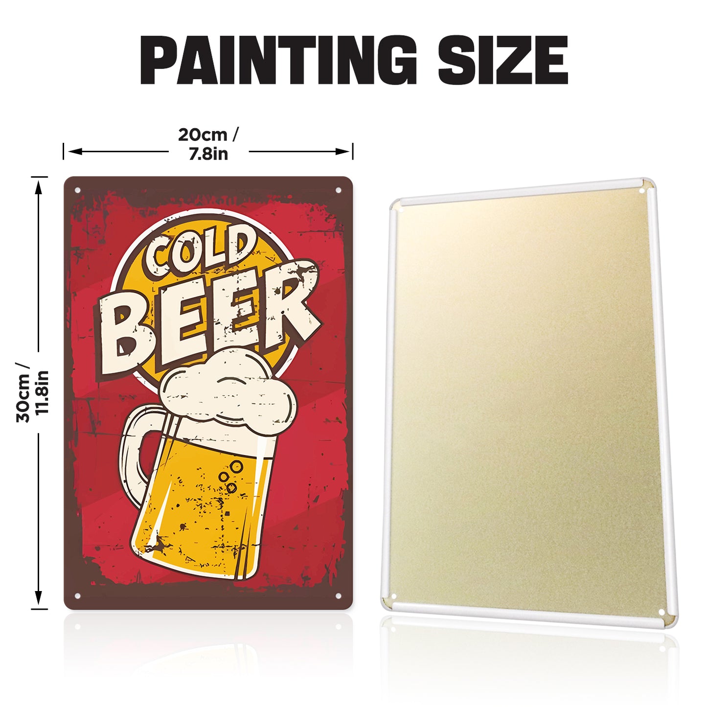 Vintage Metal Bar Art 6