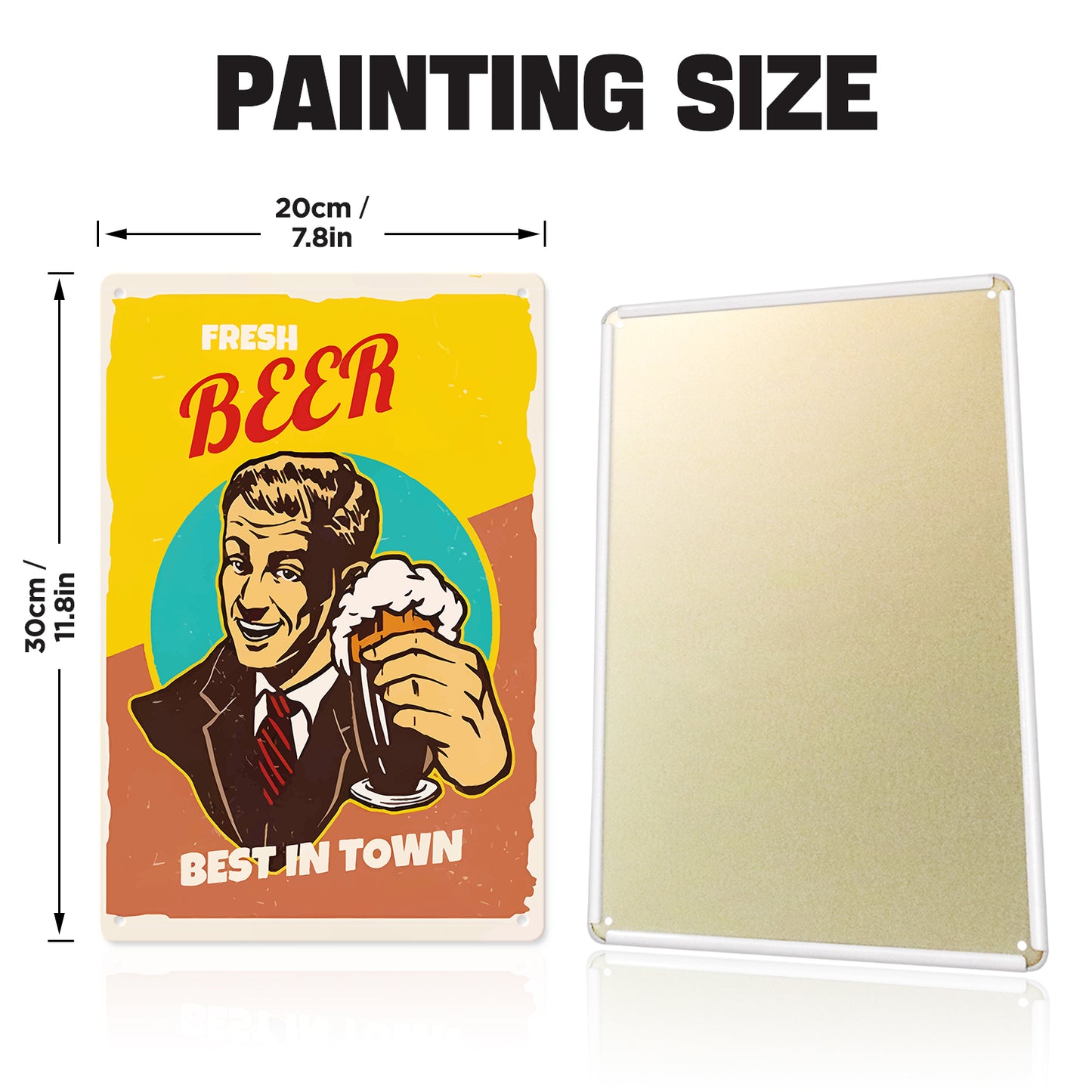 Vintage Metal Bar Art 5
