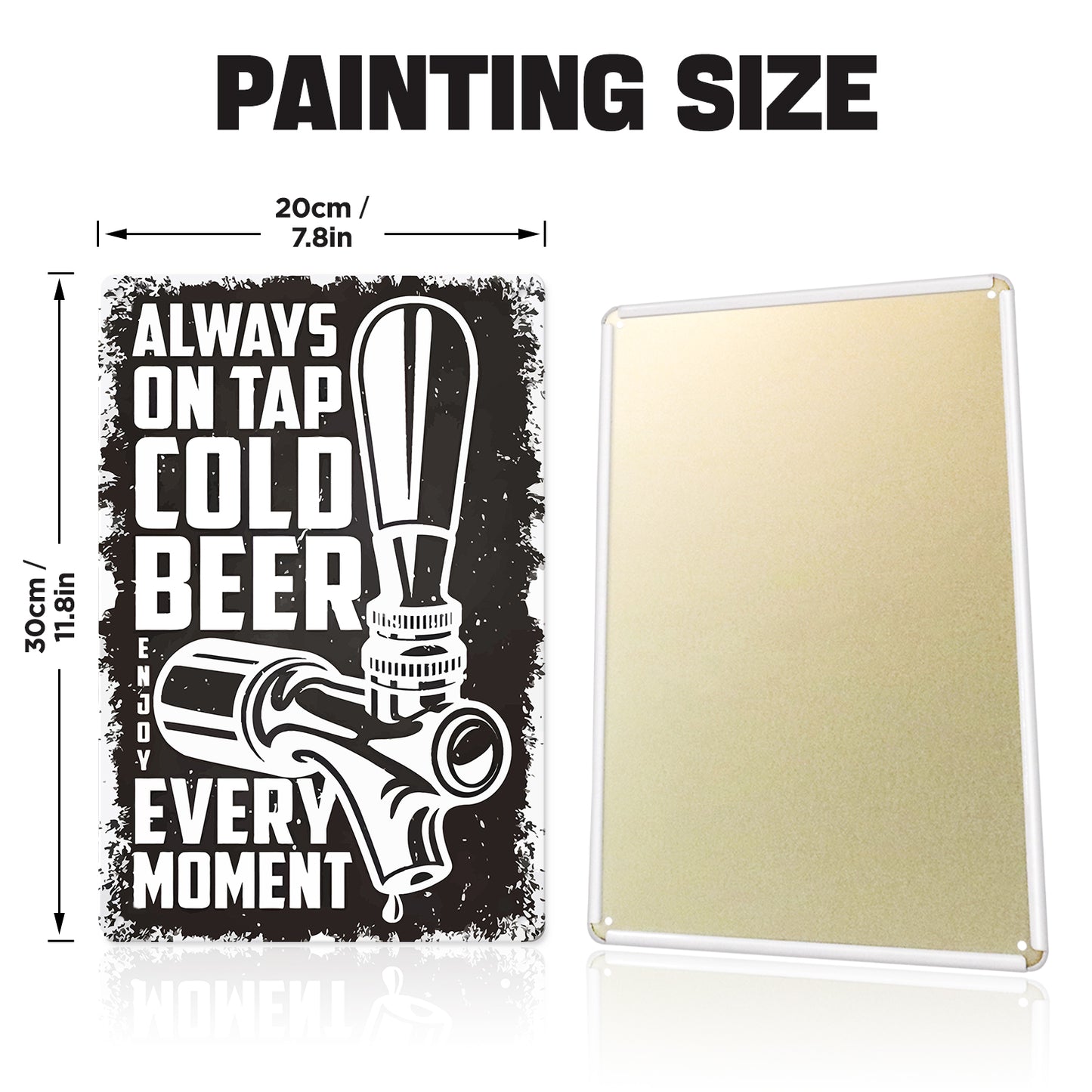 Vintage Metal Bar Art 7