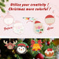 12 Christmas decoration 8pcs