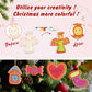 16 Christmas decoration 8pcs