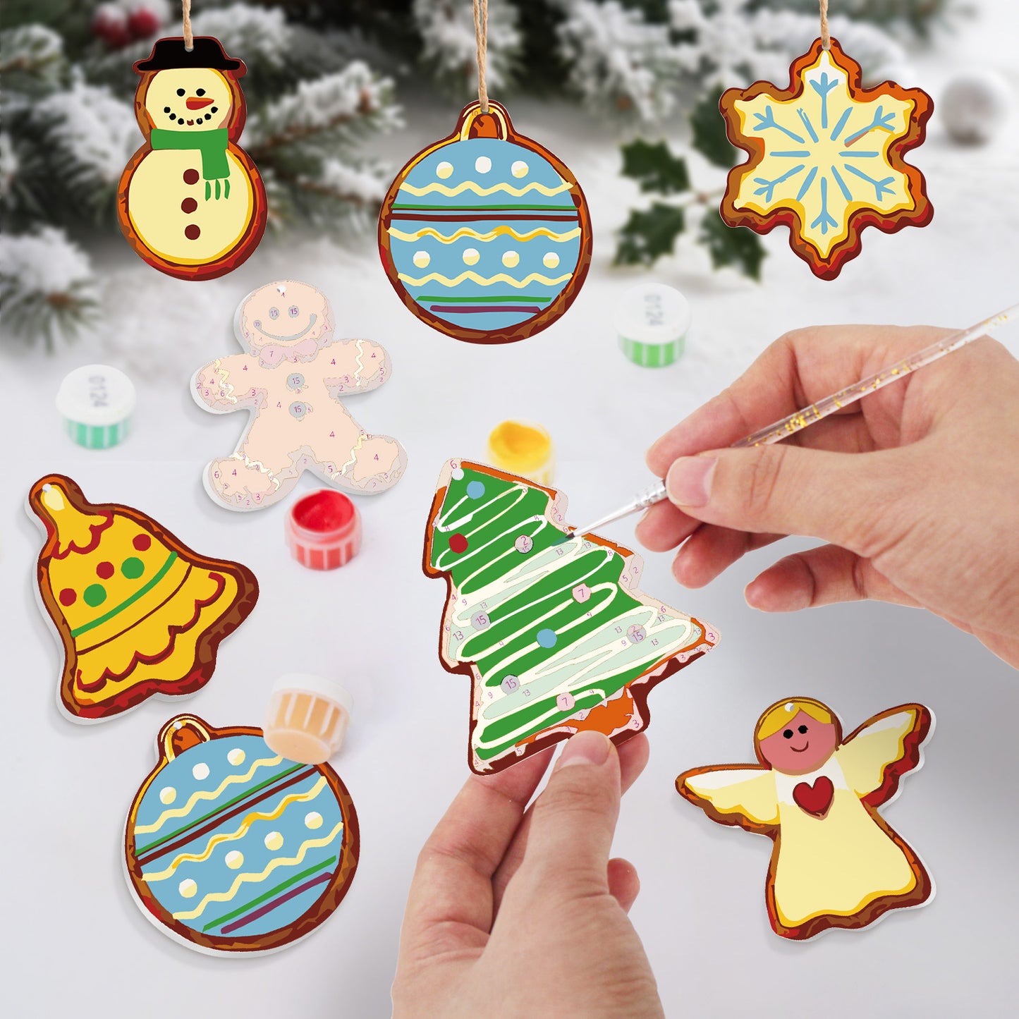 02 Christmas decoration 8pcs