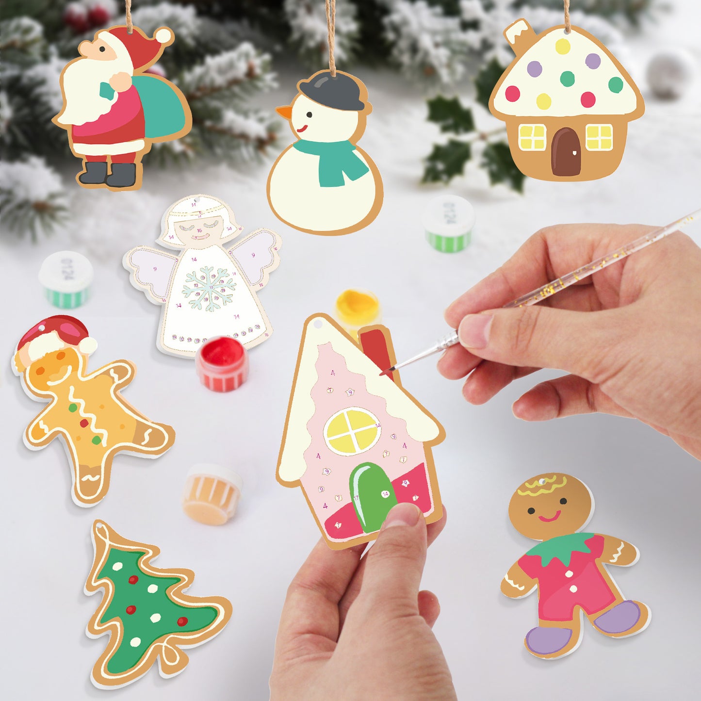 13 Christmas decoration 8pcs