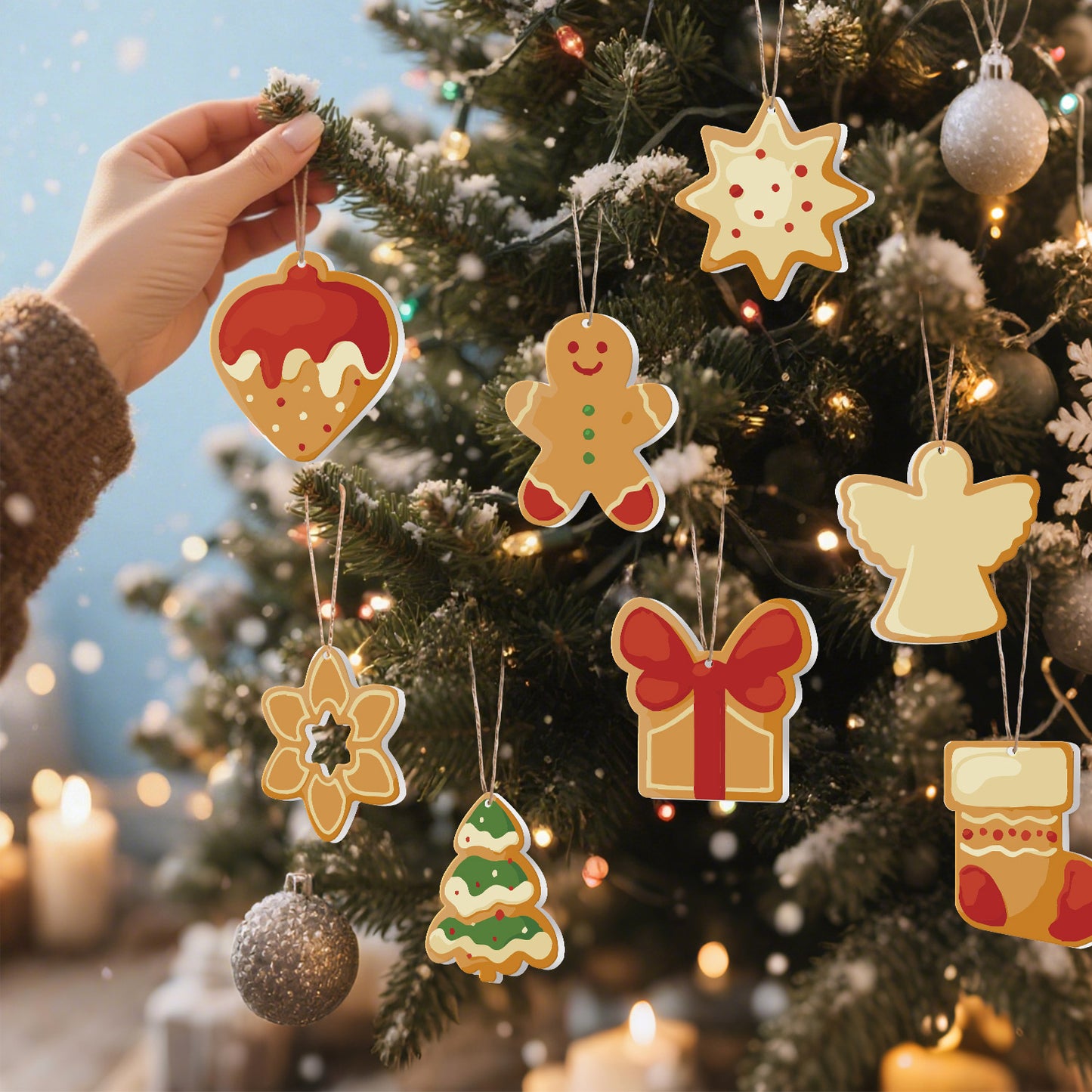 20 Christmas decoration 8pcs