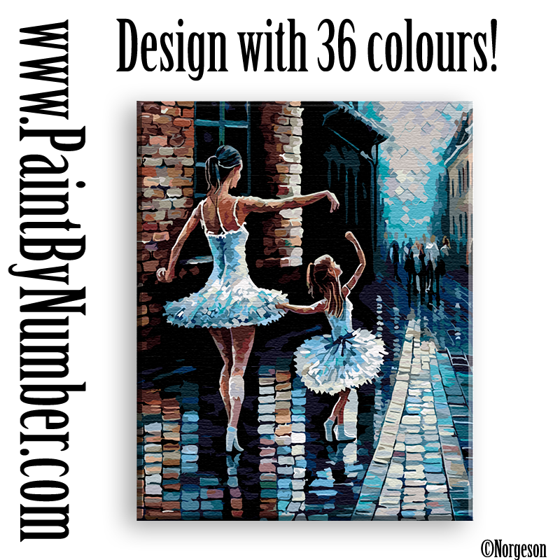 Ballerinas on the street